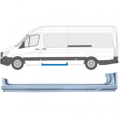 CRAFTER/Mercedes Sprinter/Мерседес Спринтер (906) 2006- ПОРОГ ПОД СДВИЖНУЮ ДВЕРЬ ЛЕВЫЙ