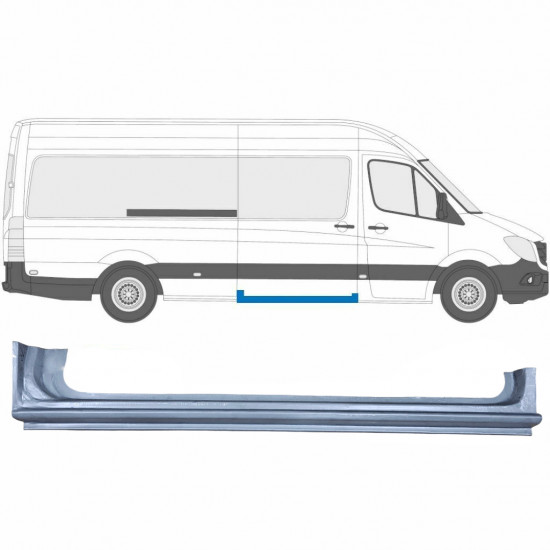 Купить на CRAFTER/Mercedes Sprinter/Мерседес Спринтер (906) 2006- ПОРОГ ПОД СДВИЖНУЮ ДВЕРЬ ПРАВЫЙ Купить на CRAFTER/Mercedes Sprinter/Мерседес Спринтер (906) 2006- ПОРОГ ПОД СДВИЖНУЮ ДВЕРЬ ПРАВЫЙ