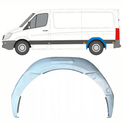 Mercedes Sprinter/Мерседес Спринтер 06- РЕМКОМПЛЕКТ ЗАДНЕГО КРЫЛА ВНУТРЕННИЙ ЛЕВЫЙ