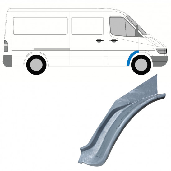 Mercedes Sprinter/Мерседес Спринтер 95-00 АРКА КРЫЛА ПЕРЕДНЕГО ПРАВОГО ВНУТРЕННЯ