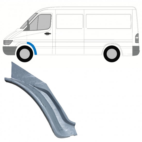 Mercedes Sprinter/Мерседес Спринтер 95-00 АРКА КРЫЛА ПЕРЕДНЕГО ЛЕВОГО ВНУТРЕННЯ